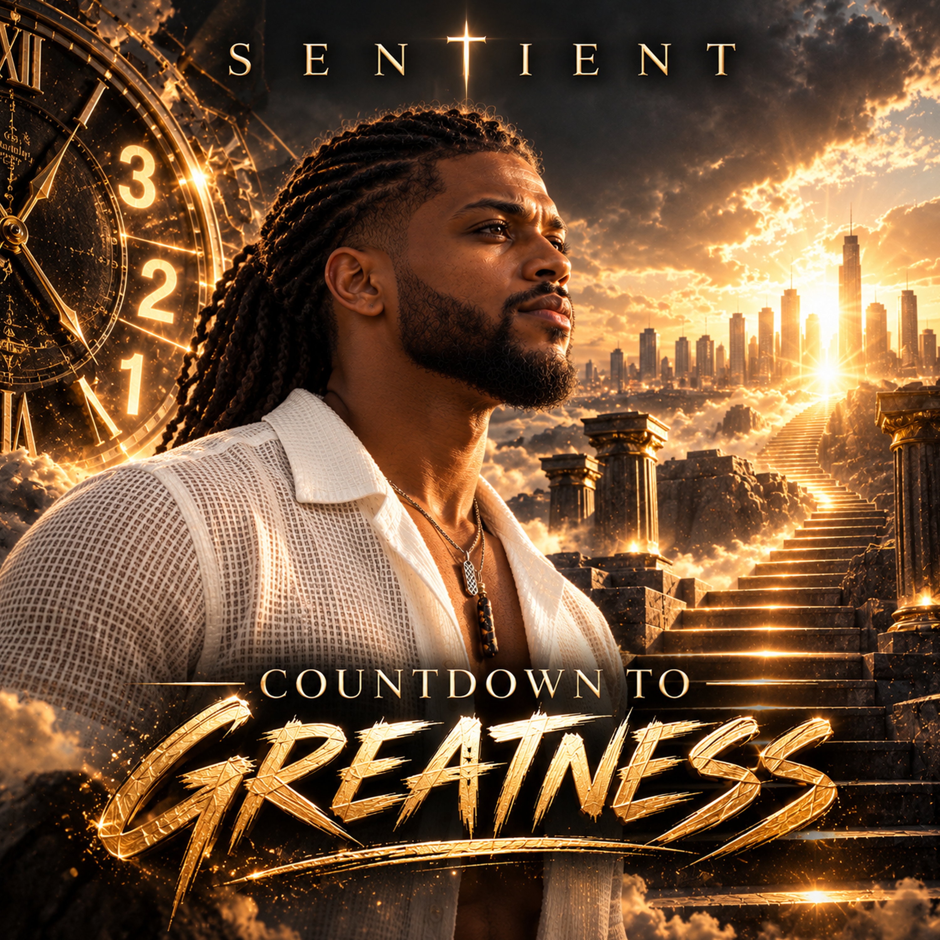 Sentient — Count Down To Greatness album artwork